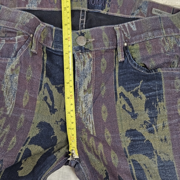 Citizens of Humanity Avedon Beowulf Aztec Print Low Rise Skinny Jeans 30 - Picture 4 of 16